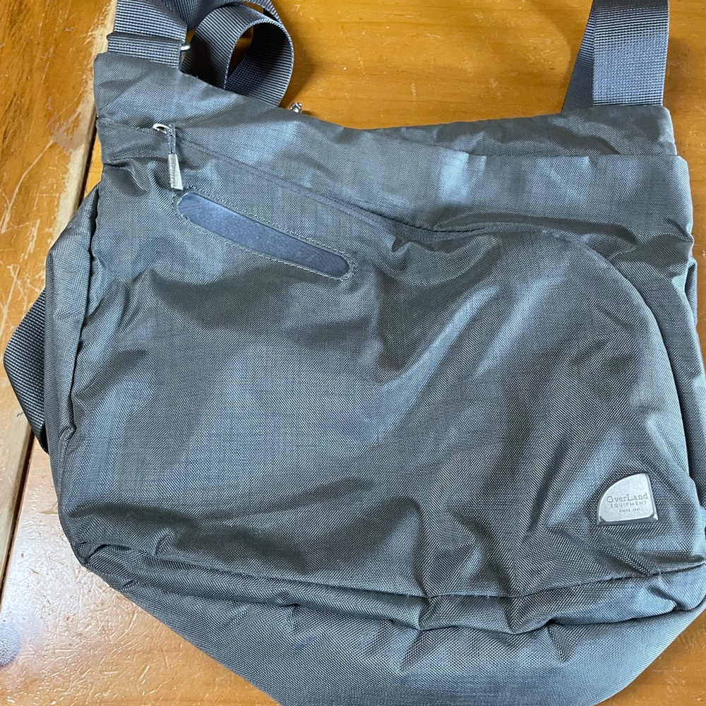 Overland Equipment Gray Crossbody Purse Bag